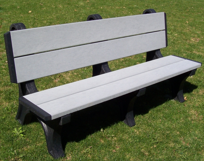 6’ Deluxe Park Bench