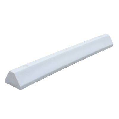 Deluxe Solid 4’ Parking Block - White
