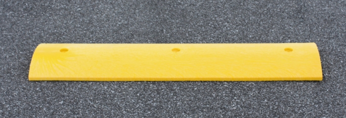 4’ Deluxe Yellow Speed Bump with Channels