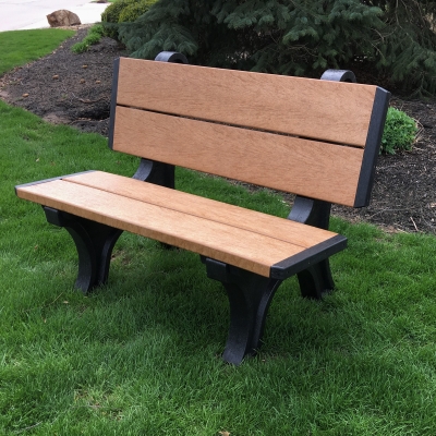 4’ Deluxe Park Bench