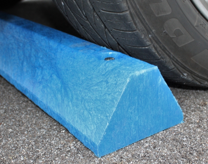 Standard Solid 6’ Parking Block - Blue