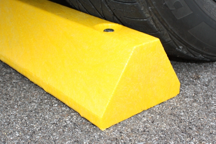 Standard Solid 4’ Parking Block - Yellow